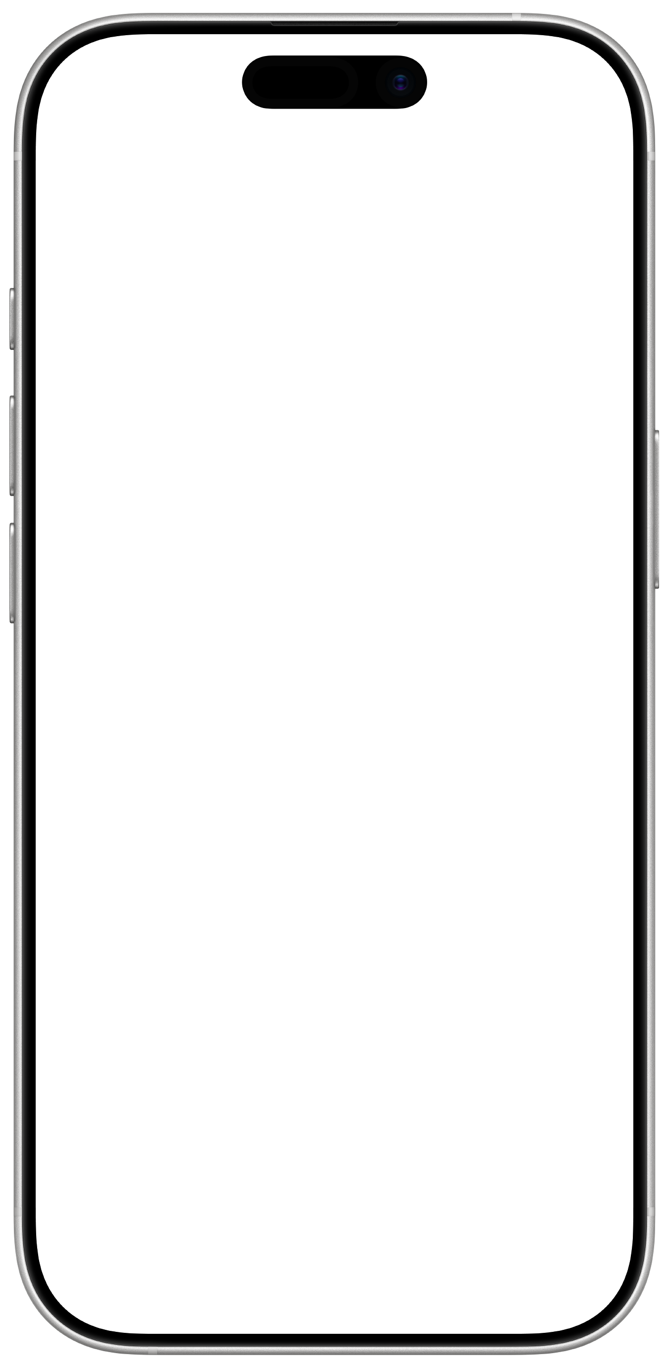 iPhone frame · Silver